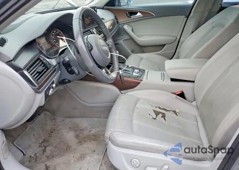 2015 Audi A6 Prestige из США, поврежденный, VIN WAUHMAFC8FN032315